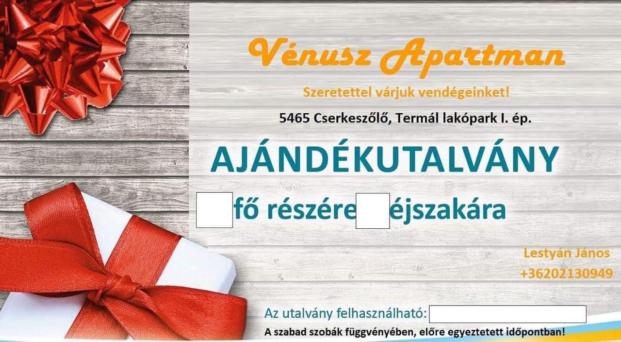 Venusz Apartman Cserkeszolo Ngoại thất bức ảnh